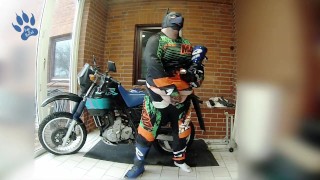 pawing off in new Madhead MX gear