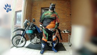 pawing off in new Madhead MX gear