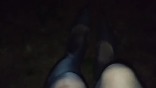 Playing in the park