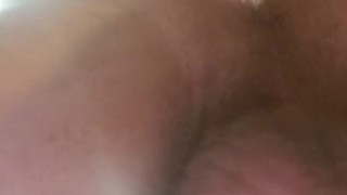 Straight guy uses dildo in ass and cums quick