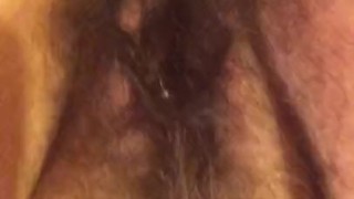 Hairy Mature MILF Clit Labia Pumping BBW (sorry for bad camera work)