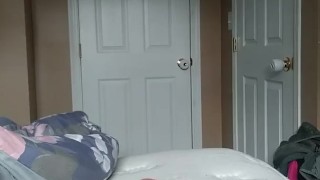 Masturbating undercover then uncovered!