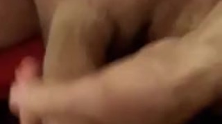 Big male masturbation and ejaculation