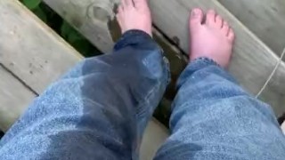 Just Peeing Myself Outside Again
