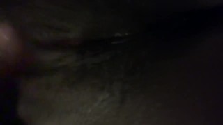 Playing with my wet pussy while my neighbor peeks through the window