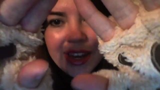 Asmr tickling you with fur gloves rolwplay