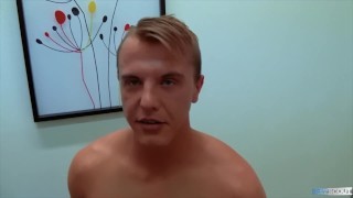  DIRTY SCOUT 186 - Tall Muscular Hunk Guarantees A Job By Getting Plowed Raw