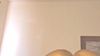 Ebony stud play in her Fems pussy in a sensual way