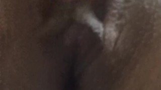 Ebony Milf Closeup Trying To Rub One Out Again