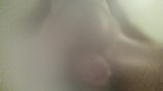 Hot guy has a loud moaning orgasm & shoots a huge load in your face