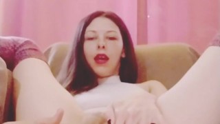 Pussy Play while Smoking