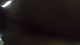 First selfie smooth ass and cum