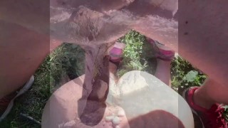 Risky Public Sex & Massive Double Cumshot