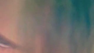 Latina milf lick her tits showing piercings