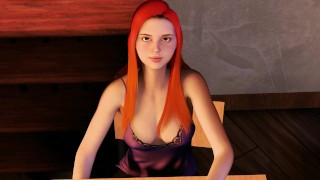 Bimbo Transformation - Teen Schoolgirl Grows Big Boobs - Big Lips