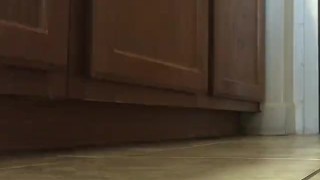 Giant walks over and squishes object repeatedly