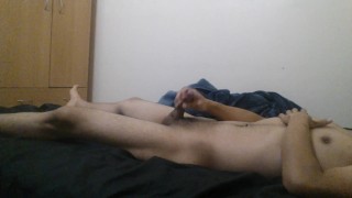 Solo Asian Guy Having Fun