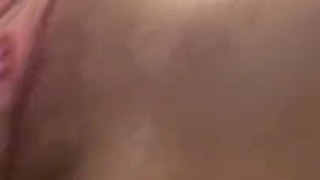 Tiny Babysitter gets her 1st cream pie 