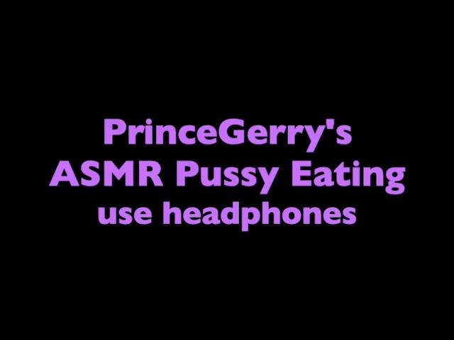 Asmr Pussy Eating - Super Wet Pussy Licking, Clit Sucking (audio Only) 