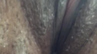 Super Horny Ebony Milf Fucks Herself With Pink Lighter