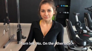 🍫Hard work out with sexy girlfriend🔥