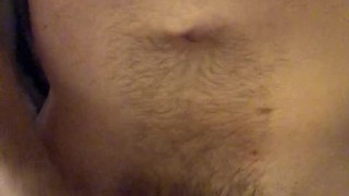 Dirty talking and shooting a big load of cum all over my chest