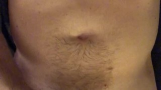 Dirty talking and shooting a big load of cum all over my chest