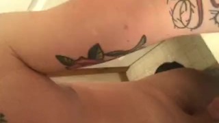 Just a little fun before a shower