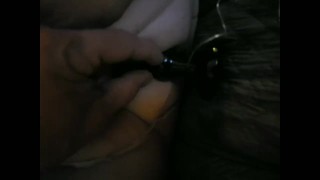 Vibrating anal plug fun