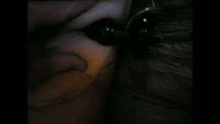 Vibrating anal plug fun
