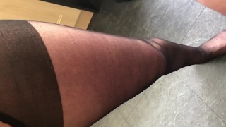 My sexy feet, stockings and pussy