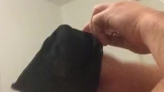Cum in GFs Black Panties