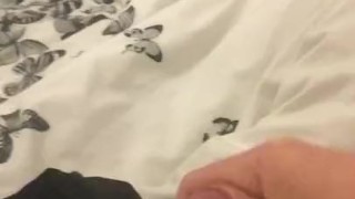 Cum in GFs Black Panties