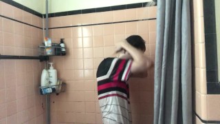 I shower with my clothes on because I have morals. Very hot and steamy.