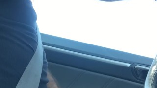 Cum in traffic with me OnlyFans.com/GoGoTeddyBear