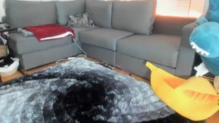college girl oily plugged intense orgasm