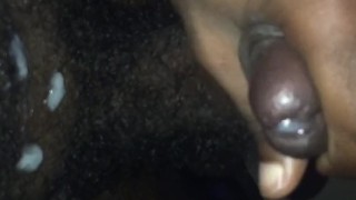 Fat Black Dick HandJob