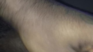 Fat Black Dick HandJob