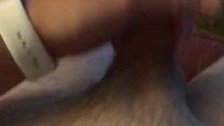 Morning jerk and cum