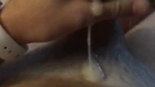 Morning jerk and cum