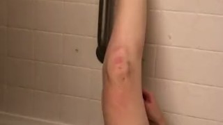 VOYER FILMS SEXY COLLEGE SHAVING FULL NUDE IN BATHTUB