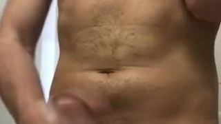 Jerking off with soap in the sink - ASMR