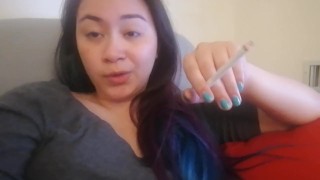 Miss Dee Nicotine Fetish Smoking for Her Fans #05