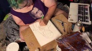 Boobs Ross — Youtuber Speed Sketch 6