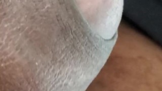 Foreskin Play Close-up