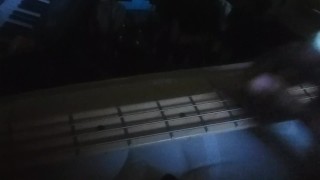 teen gets strummed and slapped