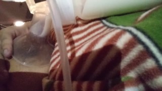 MILF pumps big tits