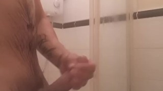 Fun n the shower while people in the house