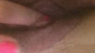 Playing with my pussy FaceTiming my husband