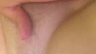 Playing with my pussy FaceTiming my husband
